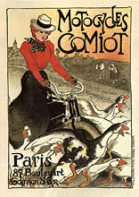 Plakat 'Motocycles Comiot' (16 KB)